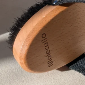 Copper bristle dry body brush