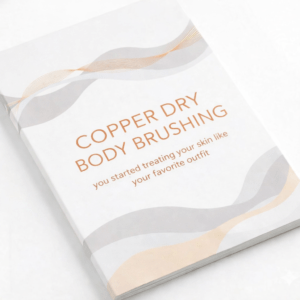 Copper Dry Body Brushing for your glowing skin